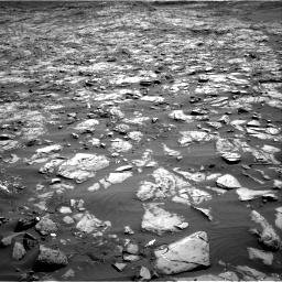 Nasa's Mars rover Curiosity acquired this image using its Right Navigation Camera on Sol 1243, at drive 1252, site number 52