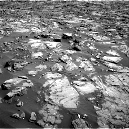 Nasa's Mars rover Curiosity acquired this image using its Right Navigation Camera on Sol 1243, at drive 1300, site number 52