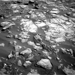 Nasa's Mars rover Curiosity acquired this image using its Right Navigation Camera on Sol 1243, at drive 1312, site number 52