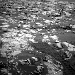 Nasa's Mars rover Curiosity acquired this image using its Left Navigation Camera on Sol 1244, at drive 1330, site number 52
