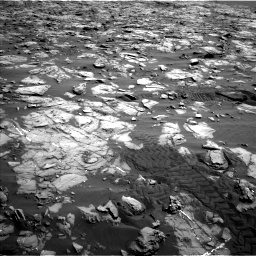 Nasa's Mars rover Curiosity acquired this image using its Left Navigation Camera on Sol 1244, at drive 1342, site number 52