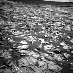 Nasa's Mars rover Curiosity acquired this image using its Left Navigation Camera on Sol 1244, at drive 1360, site number 52