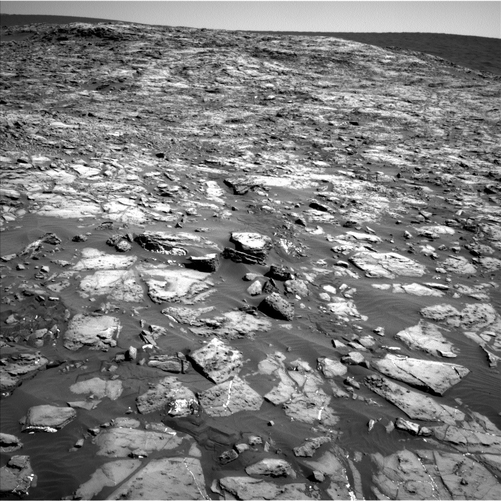Nasa's Mars rover Curiosity acquired this image using its Left Navigation Camera on Sol 1244, at drive 1370, site number 52