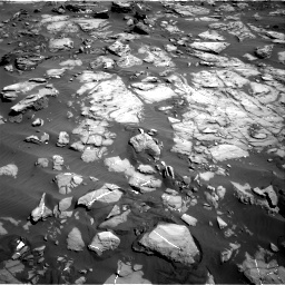 Nasa's Mars rover Curiosity acquired this image using its Right Navigation Camera on Sol 1244, at drive 1312, site number 52