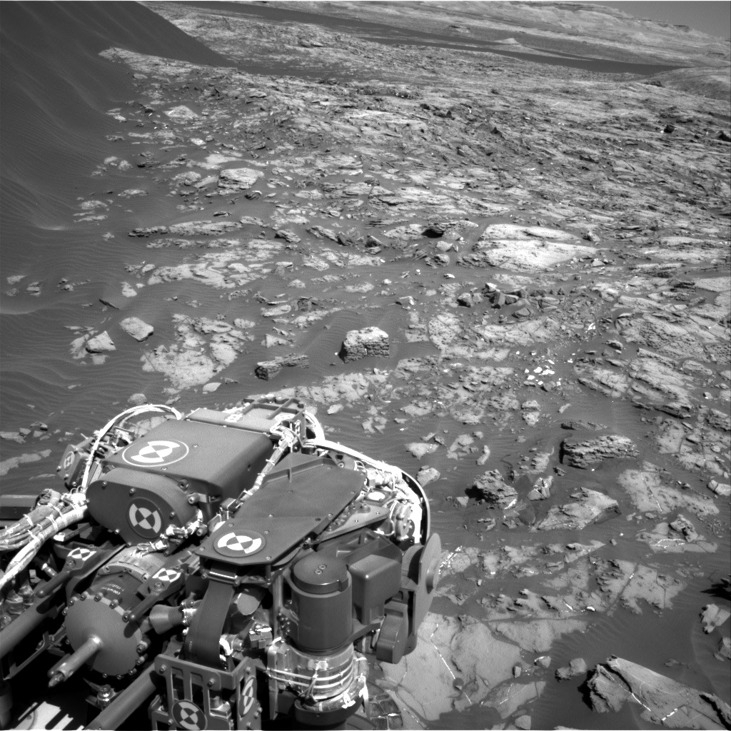 Nasa's Mars rover Curiosity acquired this image using its Right Navigation Camera on Sol 1244, at drive 1370, site number 52