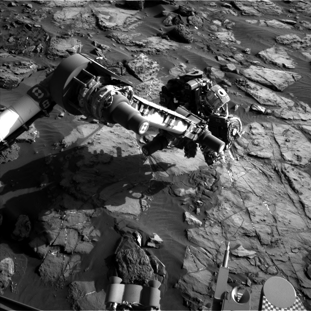Nasa's Mars rover Curiosity acquired this image using its Left Navigation Camera on Sol 1245, at drive 1370, site number 52