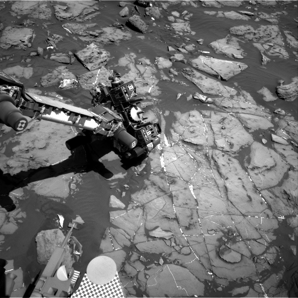 Nasa's Mars rover Curiosity acquired this image using its Right Navigation Camera on Sol 1246, at drive 1370, site number 52