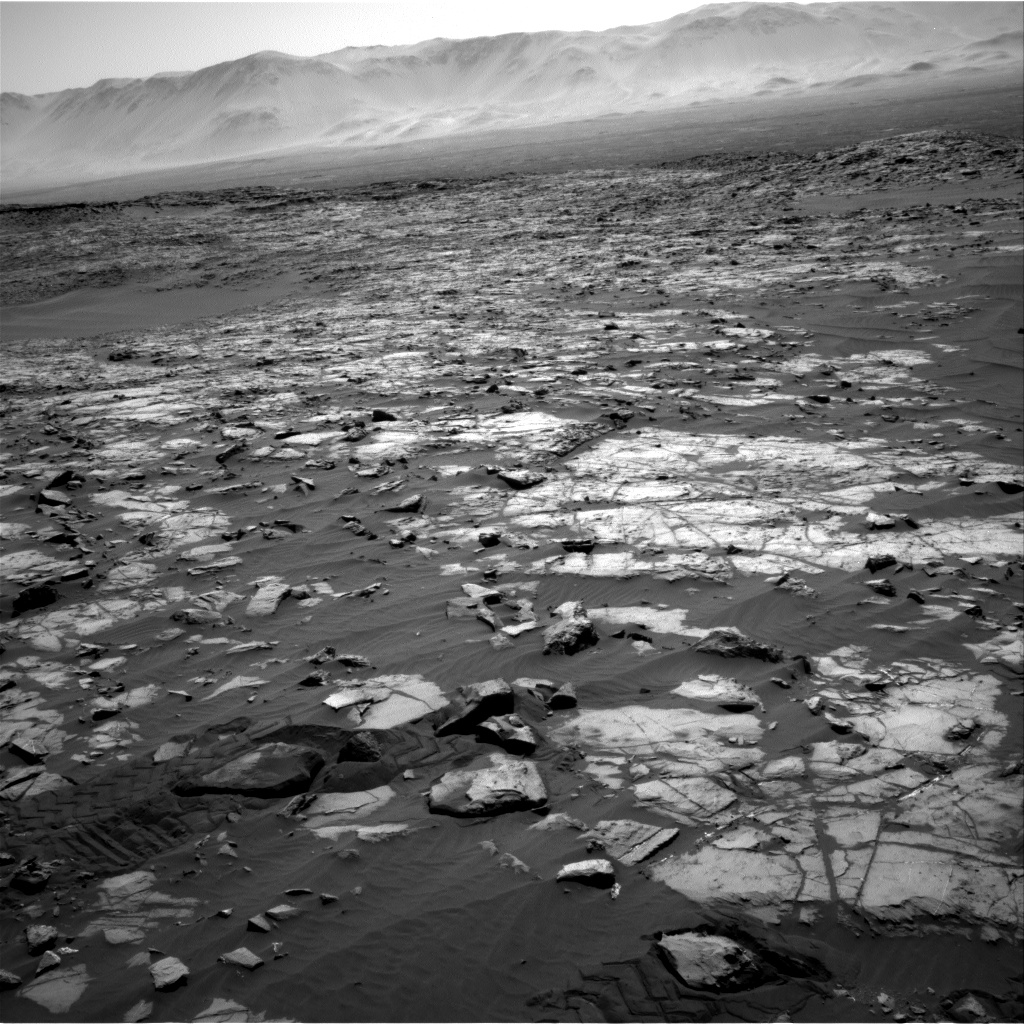 Nasa's Mars rover Curiosity acquired this image using its Right Navigation Camera on Sol 1247, at drive 1370, site number 52