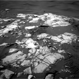 Nasa's Mars rover Curiosity acquired this image using its Left Navigation Camera on Sol 1248, at drive 1394, site number 52
