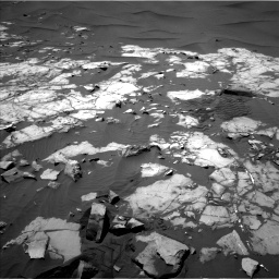 Nasa's Mars rover Curiosity acquired this image using its Left Navigation Camera on Sol 1248, at drive 1400, site number 52