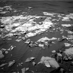 Nasa's Mars rover Curiosity acquired this image using its Left Navigation Camera on Sol 1248, at drive 1406, site number 52