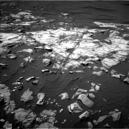 Nasa's Mars rover Curiosity acquired this image using its Left Navigation Camera on Sol 1248, at drive 1418, site number 52