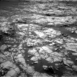 Nasa's Mars rover Curiosity acquired this image using its Left Navigation Camera on Sol 1248, at drive 1484, site number 52