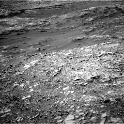 Nasa's Mars rover Curiosity acquired this image using its Left Navigation Camera on Sol 1248, at drive 1610, site number 52