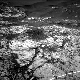 Nasa's Mars rover Curiosity acquired this image using its Left Navigation Camera on Sol 1248, at drive 1670, site number 52