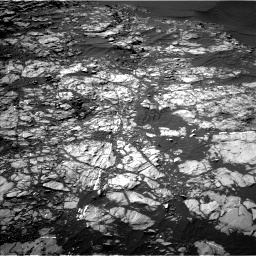 Nasa's Mars rover Curiosity acquired this image using its Left Navigation Camera on Sol 1248, at drive 1688, site number 52