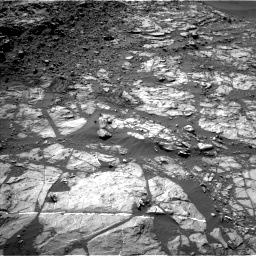 Nasa's Mars rover Curiosity acquired this image using its Left Navigation Camera on Sol 1248, at drive 1706, site number 52
