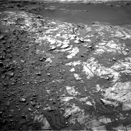 Nasa's Mars rover Curiosity acquired this image using its Left Navigation Camera on Sol 1249, at drive 1764, site number 52