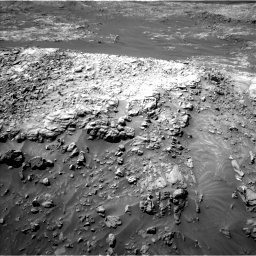 Nasa's Mars rover Curiosity acquired this image using its Left Navigation Camera on Sol 1249, at drive 1836, site number 52