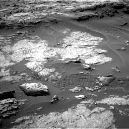 Nasa's Mars rover Curiosity acquired this image using its Left Navigation Camera on Sol 1249, at drive 1980, site number 52
