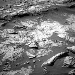 Nasa's Mars rover Curiosity acquired this image using its Left Navigation Camera on Sol 1249, at drive 1992, site number 52