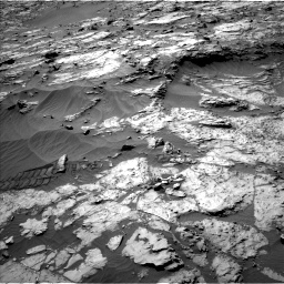 Nasa's Mars rover Curiosity acquired this image using its Left Navigation Camera on Sol 1249, at drive 2004, site number 52