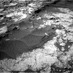 Nasa's Mars rover Curiosity acquired this image using its Left Navigation Camera on Sol 1249, at drive 2040, site number 52