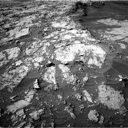 Nasa's Mars rover Curiosity acquired this image using its Left Navigation Camera on Sol 1249, at drive 2076, site number 52