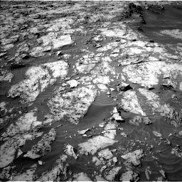 Nasa's Mars rover Curiosity acquired this image using its Left Navigation Camera on Sol 1249, at drive 2082, site number 52