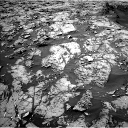 Nasa's Mars rover Curiosity acquired this image using its Left Navigation Camera on Sol 1249, at drive 2088, site number 52