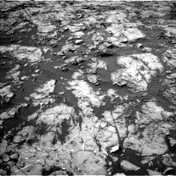 Nasa's Mars rover Curiosity acquired this image using its Left Navigation Camera on Sol 1249, at drive 2094, site number 52