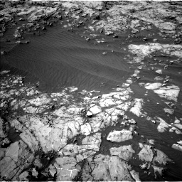 Nasa's Mars rover Curiosity acquired this image using its Left Navigation Camera on Sol 1249, at drive 2118, site number 52