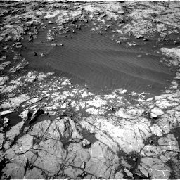 Nasa's Mars rover Curiosity acquired this image using its Left Navigation Camera on Sol 1249, at drive 2124, site number 52