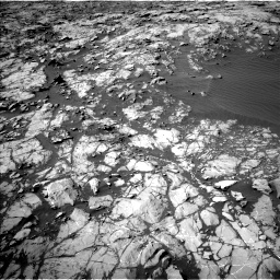 Nasa's Mars rover Curiosity acquired this image using its Left Navigation Camera on Sol 1249, at drive 2136, site number 52