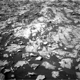 Nasa's Mars rover Curiosity acquired this image using its Left Navigation Camera on Sol 1249, at drive 2172, site number 52