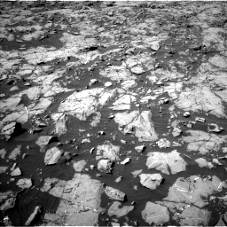 Nasa's Mars rover Curiosity acquired this image using its Left Navigation Camera on Sol 1249, at drive 2184, site number 52