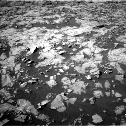 Nasa's Mars rover Curiosity acquired this image using its Left Navigation Camera on Sol 1249, at drive 2196, site number 52