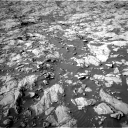 Nasa's Mars rover Curiosity acquired this image using its Left Navigation Camera on Sol 1249, at drive 2226, site number 52