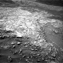 Nasa's Mars rover Curiosity acquired this image using its Right Navigation Camera on Sol 1249, at drive 1884, site number 52