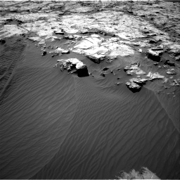Nasa's Mars rover Curiosity acquired this image using its Right Navigation Camera on Sol 1249, at drive 1926, site number 52