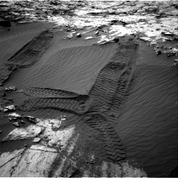 Nasa's Mars rover Curiosity acquired this image using its Right Navigation Camera on Sol 1249, at drive 1938, site number 52