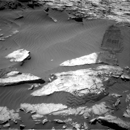 Nasa's Mars rover Curiosity acquired this image using its Right Navigation Camera on Sol 1249, at drive 1956, site number 52