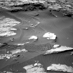 Nasa's Mars rover Curiosity acquired this image using its Right Navigation Camera on Sol 1249, at drive 1968, site number 52