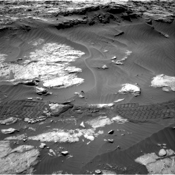 Nasa's Mars rover Curiosity acquired this image using its Right Navigation Camera on Sol 1249, at drive 1974, site number 52