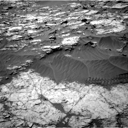 Nasa's Mars rover Curiosity acquired this image using its Right Navigation Camera on Sol 1249, at drive 2022, site number 52