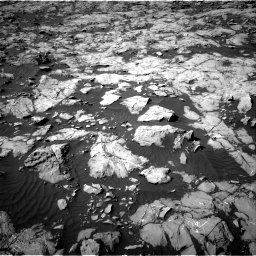 Nasa's Mars rover Curiosity acquired this image using its Right Navigation Camera on Sol 1249, at drive 2214, site number 52