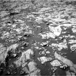 Nasa's Mars rover Curiosity acquired this image using its Left Navigation Camera on Sol 1250, at drive 2298, site number 52