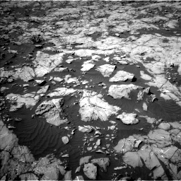 Nasa's Mars rover Curiosity acquired this image using its Left Navigation Camera on Sol 1250, at drive 2310, site number 52