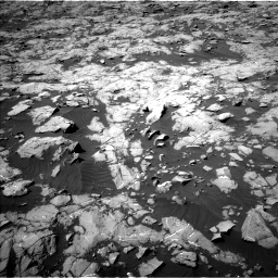 Nasa's Mars rover Curiosity acquired this image using its Left Navigation Camera on Sol 1250, at drive 2328, site number 52