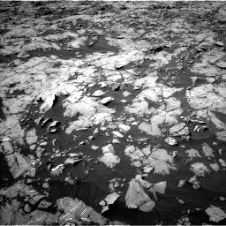 Nasa's Mars rover Curiosity acquired this image using its Left Navigation Camera on Sol 1250, at drive 2334, site number 52